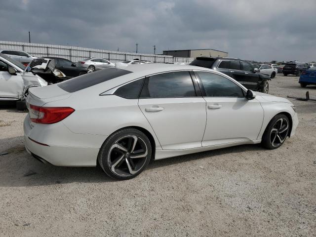 1HGCV1F33KA134246 - 2019 HONDA ACCORD SPORT WHITE photo 3