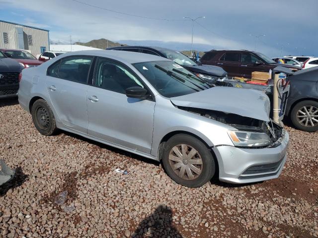 3VW2K7AJ5FM404210 - 2015 VOLKSWAGEN JETTA BASE SILVER photo 4