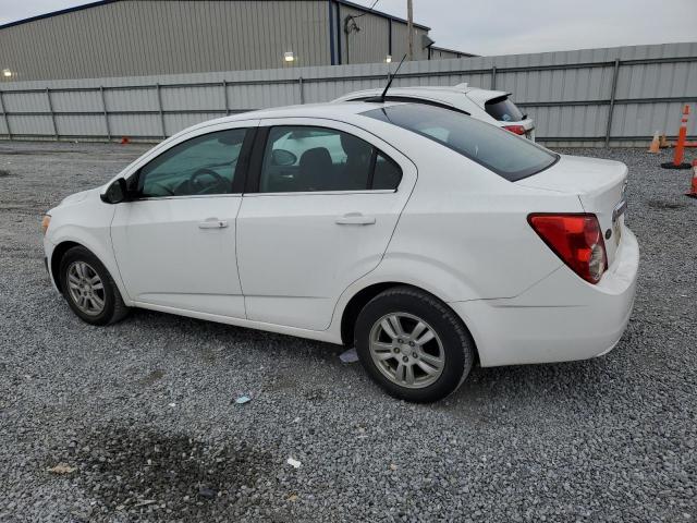 1G1JC5SH7D4242111 - 2013 CHEVROLET SONIC LT WHITE photo 2