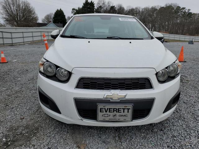 1G1JC5SH7D4242111 - 2013 CHEVROLET SONIC LT WHITE photo 5