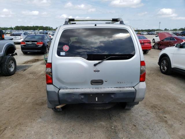 5N1ED28T41C533906 - 2001 NISSAN XTERRA XE SILVER photo 6