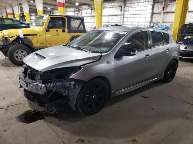 JM1BL1L47D1722490 - 2013 MAZDA SPEED 3 SILVER photo 1