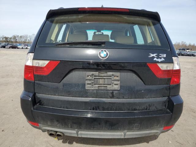 WBXPC93438WJ05006 - 2008 BMW X3 3.0SI BLACK photo 6