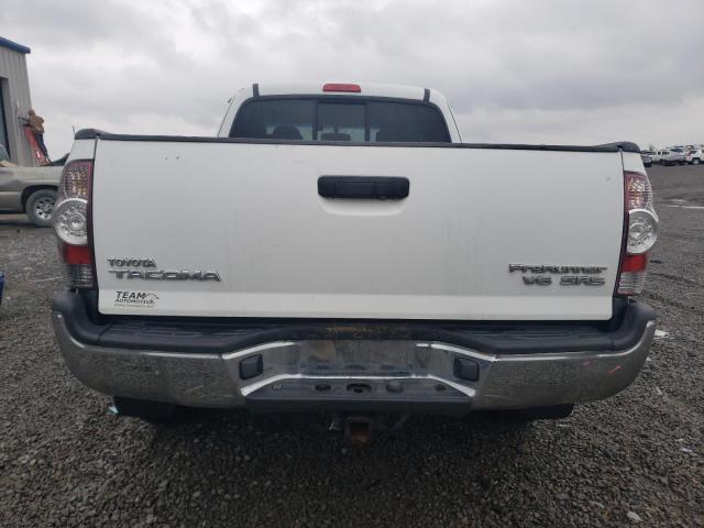 5TFTU4GN2BX007147 - 2011 TOYOTA TACOMA PRERUNNER ACCESS CAB WHITE photo 6