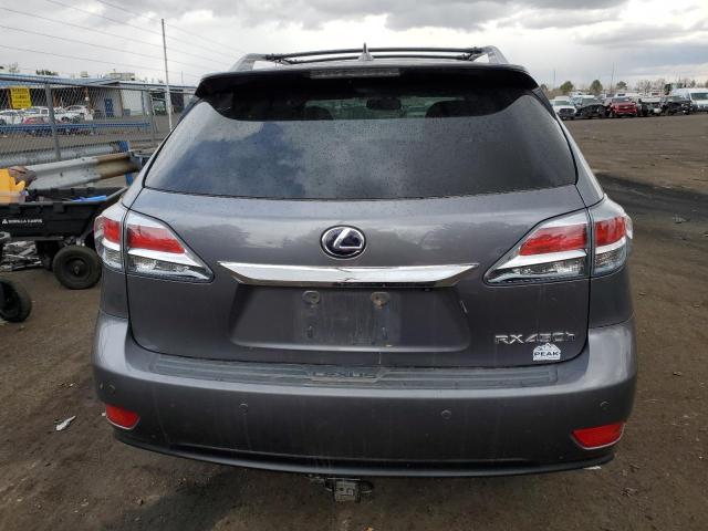 JTJBC1BA0E2067170 - 2014 LEXUS RX 450 GRAY photo 6