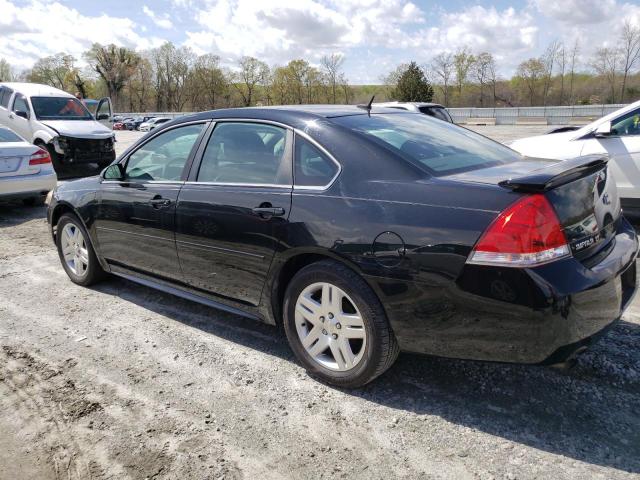 2G1WB5E33F1147746 - 2015 CHEVROLET IMPALA LIM LT BLACK photo 2