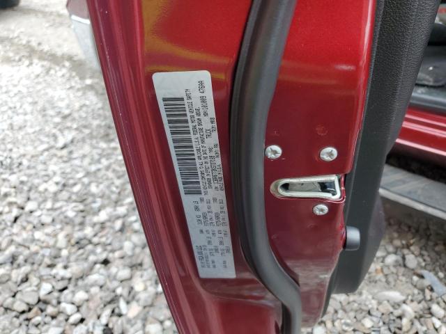 1C6RR6TT2KS727189 - 2019 RAM 1500 CLASS SLT 红色 照片 12