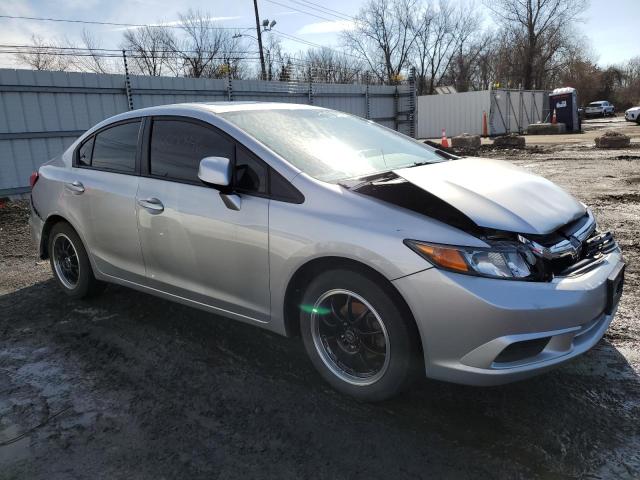 19XFB2F88CE325858 - 2012 HONDA CIVIC EX SILVER photo 4