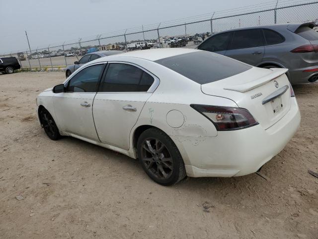 1N4AA5AP6EC479398 - 2014 NISSAN MAXIMA S WHITE photo 2