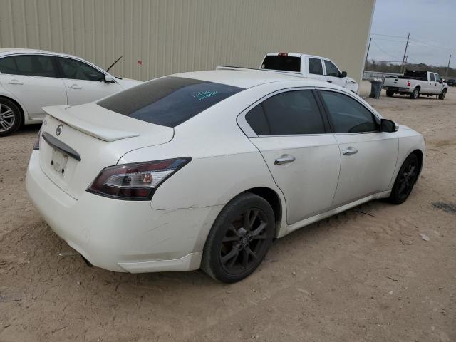 1N4AA5AP6EC479398 - 2014 NISSAN MAXIMA S WHITE photo 3