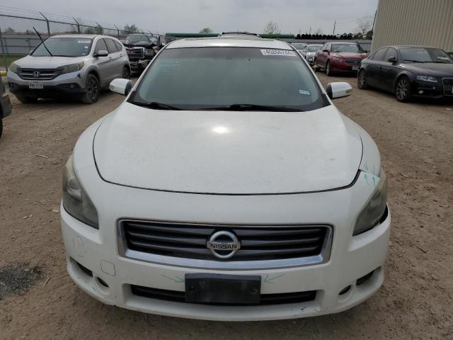 1N4AA5AP6EC479398 - 2014 NISSAN MAXIMA S WHITE photo 5