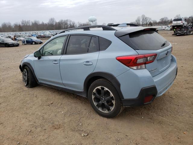 JF2GTAEC5N8250567 - 2022 SUBARU CROSSTREK PREMIUM BLUE photo 2