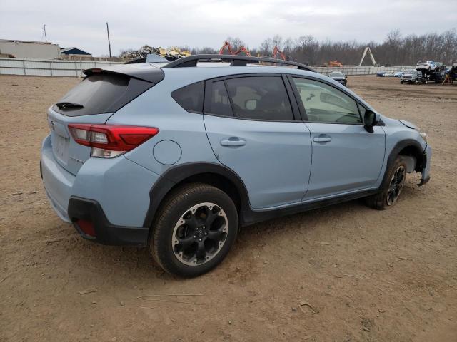 JF2GTAEC5N8250567 - 2022 SUBARU CROSSTREK PREMIUM BLUE photo 3