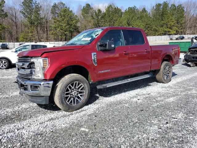 1FT7W2BT4KEE02027 - 2019 FORD F250 SUPER DUTY წითელი ფოტო 1