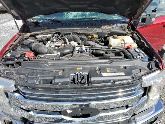 1FT7W2BT4KEE02027 - 2019 FORD F250 SUPER DUTY წითელი ფოტო 11