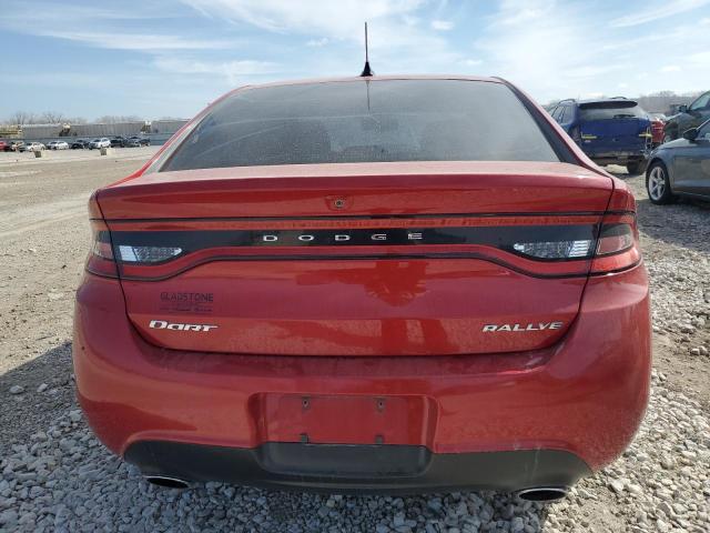 1C3CDFBA2DD107161 - 2013 DODGE DART SXT RED photo 6