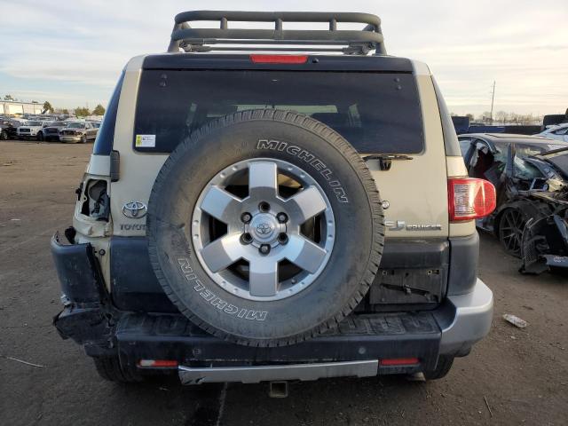 JTEBU11F180101724 - 2008 TOYOTA FJ CRUISER BEIGE photo 6