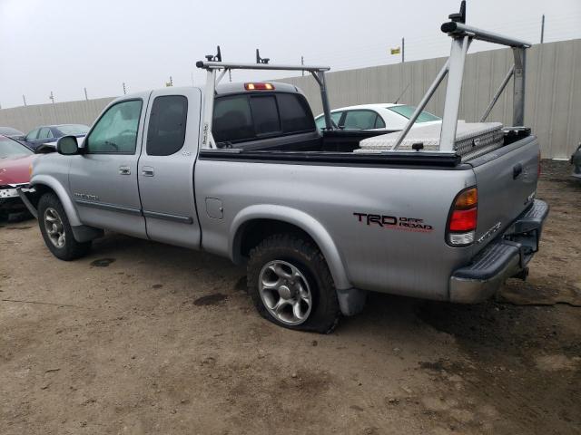5TBBT44174S446409 - 2004 TOYOTA TUNDRA ACCESS CAB SR5 SILVER photo 2