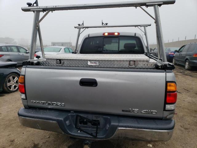 5TBBT44174S446409 - 2004 TOYOTA TUNDRA ACCESS CAB SR5 SILVER photo 6