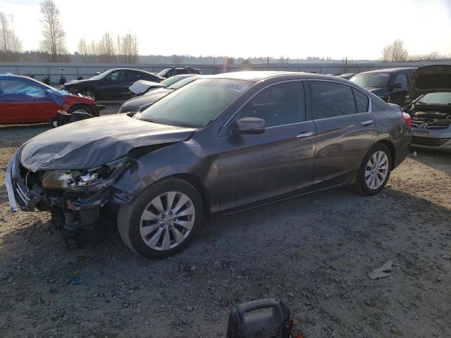 1HGCR2F81FA045223 - 2015 HONDA ACCORD EXL CHARCOAL photo 1