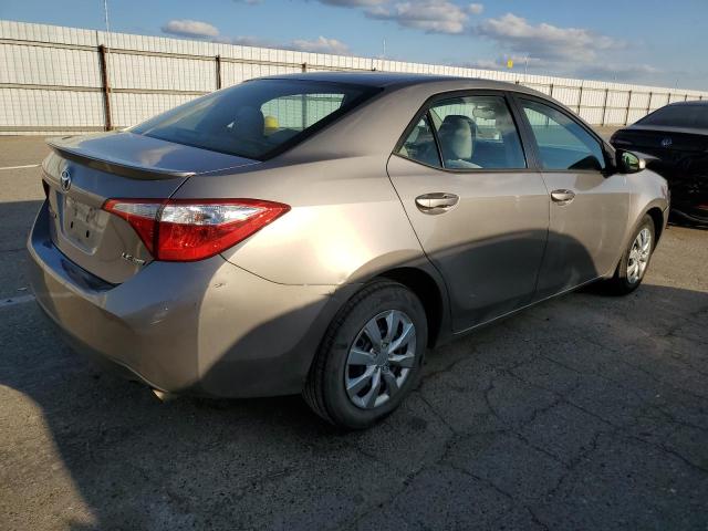 5YFBPRHE9GP425404 - 2016 TOYOTA COROLLA ECO GRAY photo 3