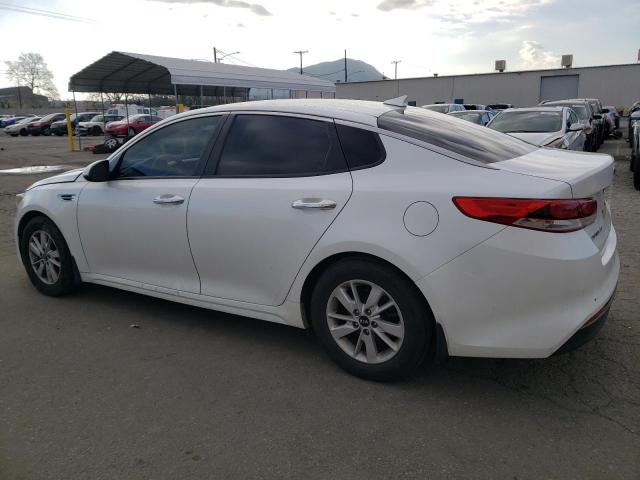 KNAGT4L36G5095256 - 2016 KIA OPTIMA LX WHITE photo 2