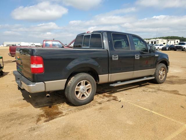 1FTRW12W06KC99287 - 2006 FORD F150 SUPERCREW BLACK photo 3