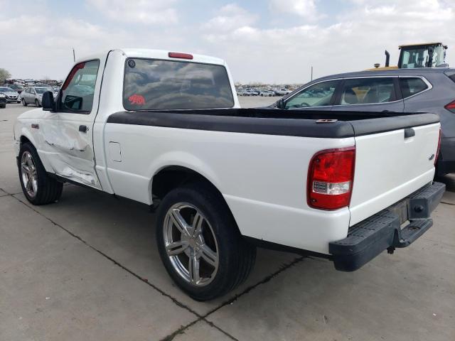 1FTYR10D36PA79147 - 2006 FORD RANGER WHITE photo 2