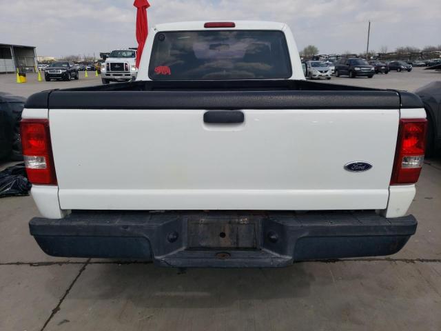 1FTYR10D36PA79147 - 2006 FORD RANGER WHITE photo 6