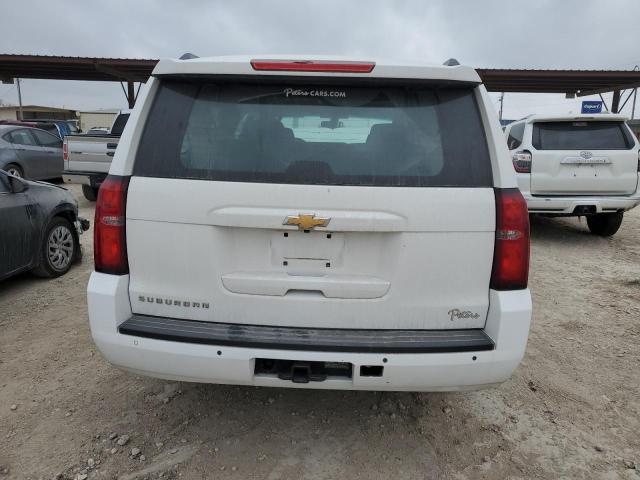 1GNSCKEC1GR101429 - 2016 CHEVROLET SUBURBAN C1500 WHITE photo 6