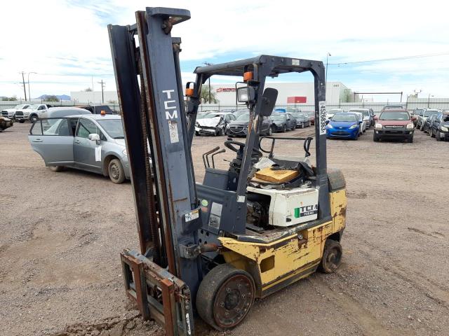 A15E02340 - 2002 TCM FORKLIFT YELLOW photo 2