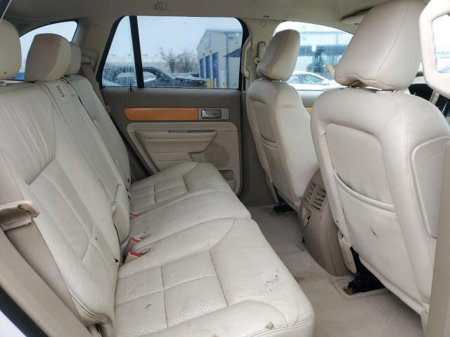 2LMDU68C97BJ11081 - 2007 LINCOLN MKX WHITE photo 10