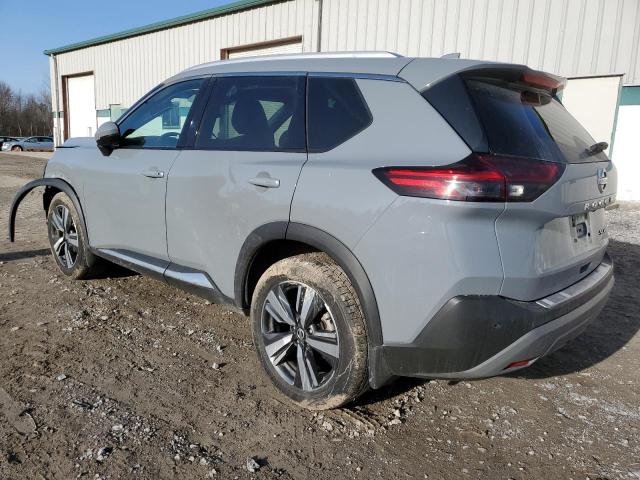 5N1AT3CB7MC690288 - 2021 NISSAN ROGUE SL GRAY photo 2