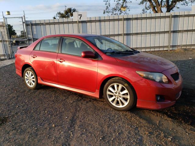 2T1BU4EE7AC418541 - 2010 TOYOTA COROLLA BASE RED photo 4