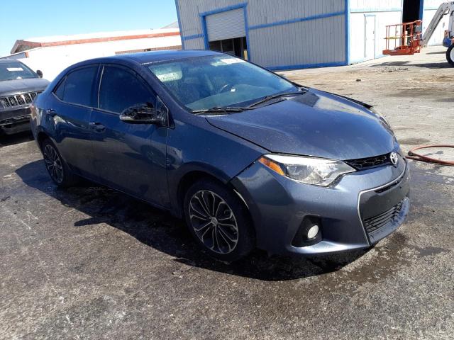 2T1BURHE5GC701764 - 2016 TOYOTA COROLLA L GRAY photo 4