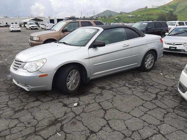 1C3LC45K98N226580 - 2008 CHRYSLER SEBRING SILVER photo 1