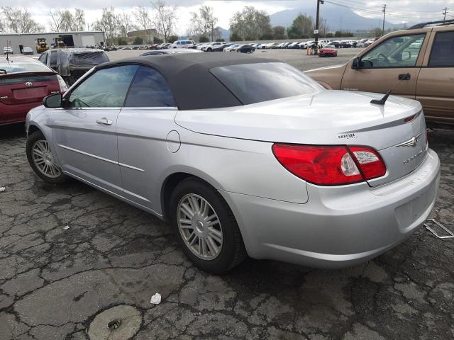 1C3LC45K98N226580 - 2008 CHRYSLER SEBRING SILVER photo 2