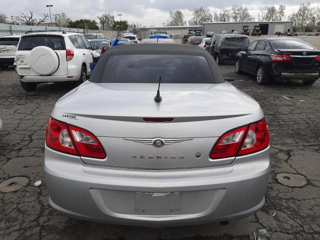 1C3LC45K98N226580 - 2008 CHRYSLER SEBRING SILVER photo 6