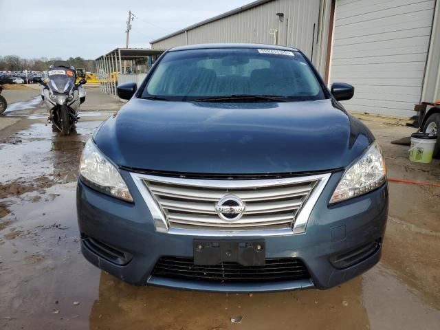 3N1AB7AP2FY240509 - 2015 NISSAN SENTRA S BLUE photo 5