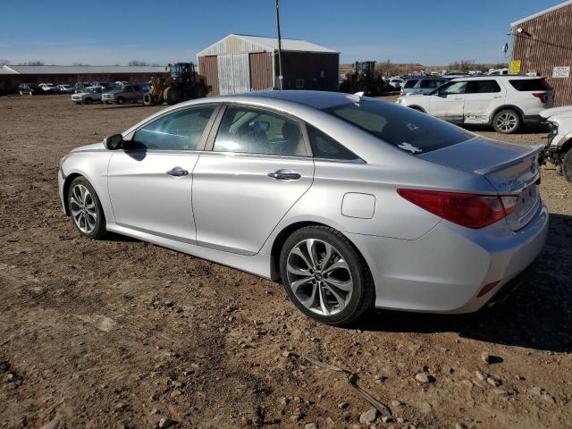 5NPEC4AC0EH876140 - 2014 HYUNDAI SONATA SE SILVER photo 2