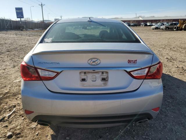 5NPEC4AC0EH876140 - 2014 HYUNDAI SONATA SE SILVER photo 6