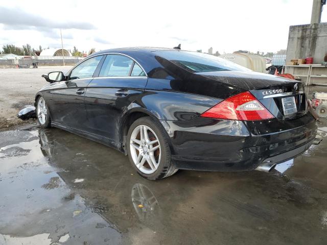 WDDDJ7CB7BA172761 - 2011 MERCEDES-BENZ CLS 550 BLACK photo 2