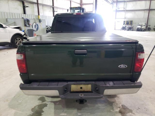 1FTYR14U51TA64207 - 2001 FORD RANGER SUPER CAB GREEN photo 6