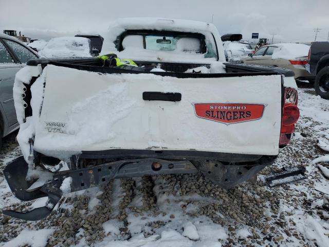 5TENX22N25Z091267 - 2005 TOYOTA TACOMA WHITE photo 6