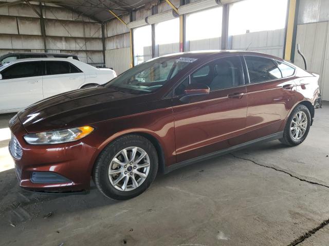 3FA6P0G79GR315808 - 2016 FORD FUSION S BROWN photo 1