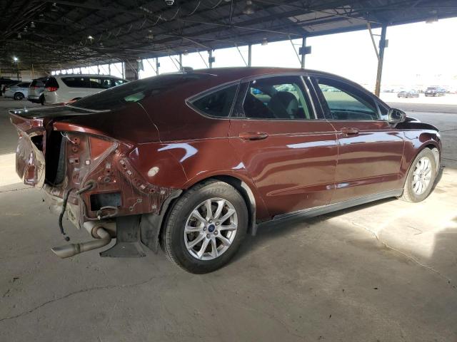 3FA6P0G79GR315808 - 2016 FORD FUSION S BROWN photo 3