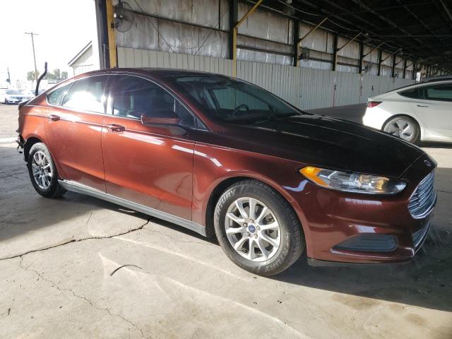 3FA6P0G79GR315808 - 2016 FORD FUSION S BROWN photo 4