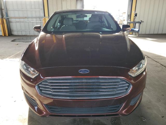 3FA6P0G79GR315808 - 2016 FORD FUSION S BROWN photo 5