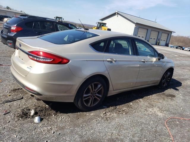 3FA6P0HD8JR128717 - 2018 FORD FUSION SE SILVER photo 3