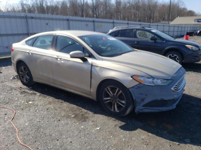 3FA6P0HD8JR128717 - 2018 FORD FUSION SE SILVER photo 4